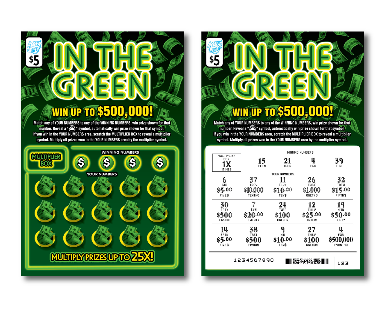 50k Bingo Doubler Instant Ticket Game
