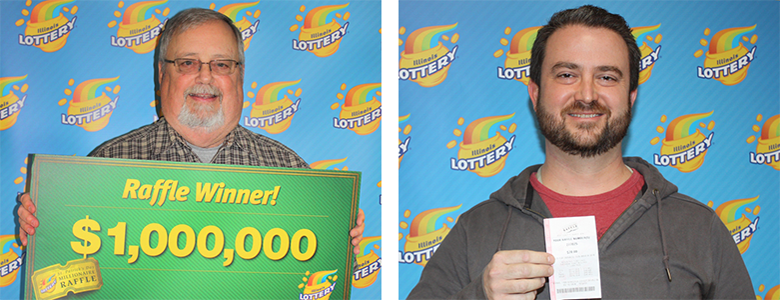 Jerre Stowers (left) and Kevin McInerney (right) won $1 million in the St. Patrick’s Day Millionaire Raffle.